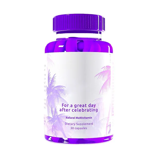 Private Label Support Liver Cleanse Detox Pills Milk Thistle Dihydromyricetin Hangover Capsules