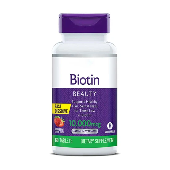 Support Healthy Hair Skin & Nails Pills 10000mcg Biotin Tablets for Hair Growth