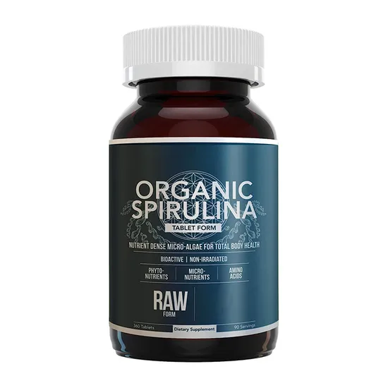 Supports Immune System Heart Cells and Energy Pills Organic Herbal Spirulina Tablets