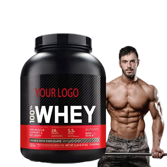 China Factory Sports Fitness Men and Women Protein Powder Strong Muscle Weight Gain Whey Protein Powder Supplements