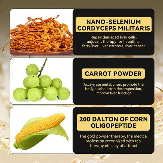 Dunkang Ge Gen Se Rich Cordyceps Sinensis Candy Has Health Benefits Such as Sobering up, Protecting The Liver, Promoting Liver Metabolism, Nourishing The Liver,