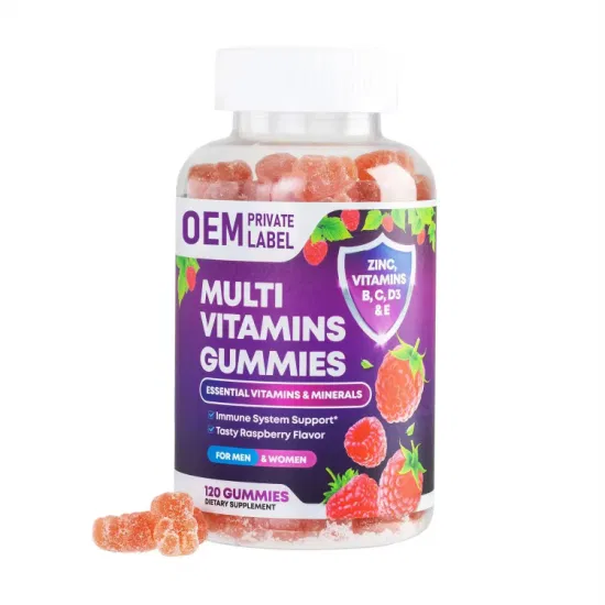 Immunity Defend Against Free Radicals Gummies Natural Multi Vitamins and Minerals Supplements