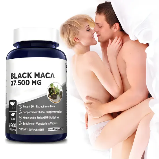 Maca Ginseng Capsules Enhance Men' S Energy Support Maca Root Capsules Natural Boost Pills Maca Capsules-Maca Products