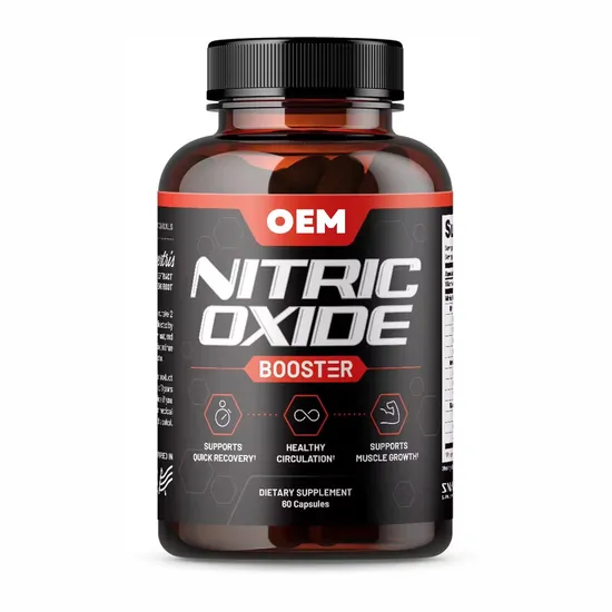 Nitric Oxide Booster - Pre-Workout, Muscle Builder Carbon Monoxide Capsules