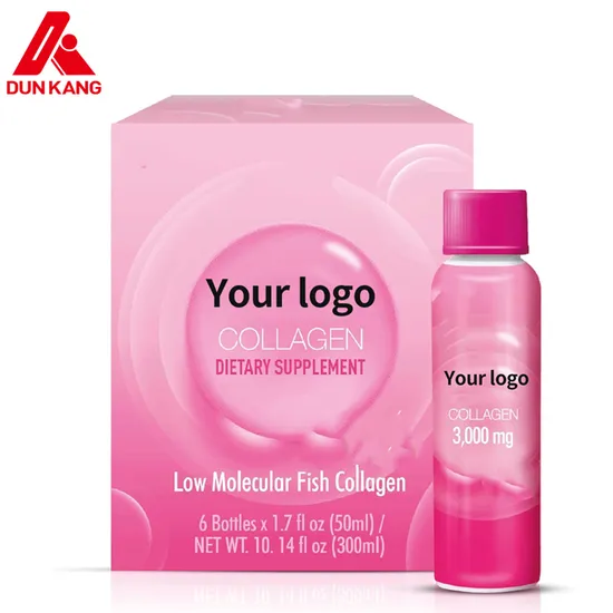 ODM Collagen Low Molecular Fish Collagen, Enhance Elasticity, Moisturize, Improve Skin, Hair and Nails. Liquid Marine Collagen