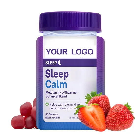 OEM/ODM Adult Sleep Aid Strawberry Flavor Melatonin Gummies, Sleep Gummies, Sleeping Gummies