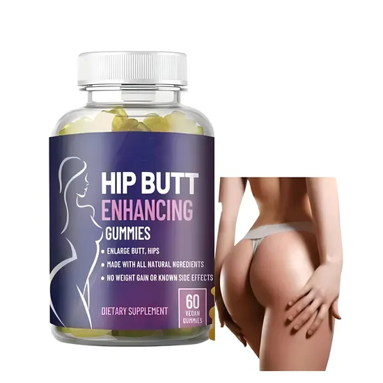 OEM/ODM Butt Big Butt Vegetarian Gummy Enhanced Butt Firming Rich Supplement Herbal Butt Gummy