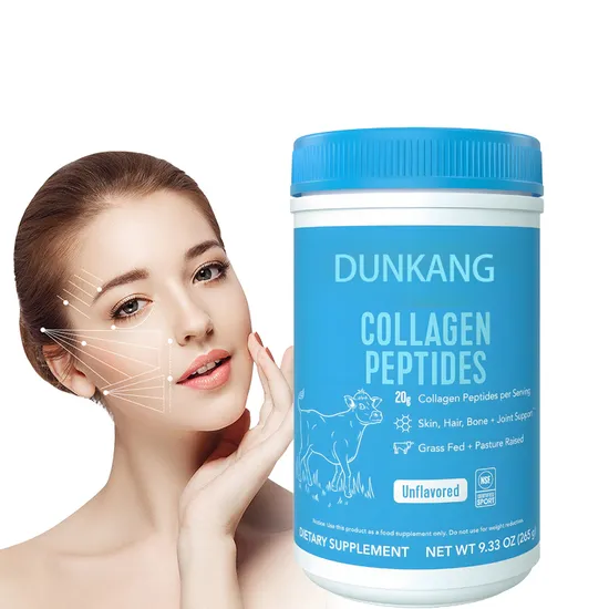 OEM/ODM Collagen Peptide Powder for Hair, Nails, Skin, Bones and Joints Collagen Powder