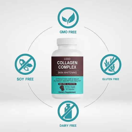 OEM/ODM Collagen Supplement Multi Collagen Capsules for Skin, Wrinkles - Collagen Capsules