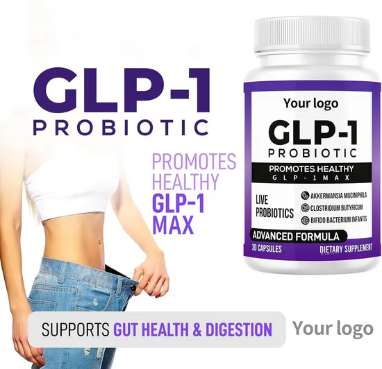 OEM/ODM GLP-1 Probiotics Maintain a Balanced Intestinal Environment, Vegetarian Capsules, Organic Prebiotics