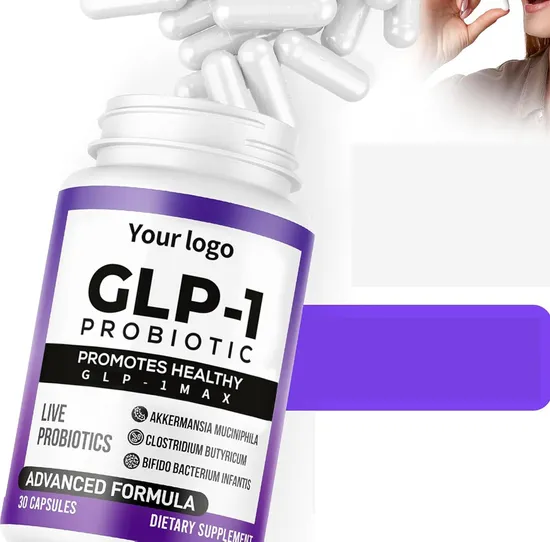 OEM/ODM GLP-1 Probiotics Maintain a Balanced Intestinal Environment, Vegetarian Capsules, Organic Prebiotics