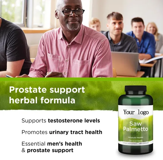 OEM/ODM Men′s Herbal Saw Palm Capsules Prostate Health Products Hair Health Products