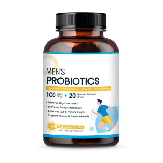 OEM/ODM Men′s Probiotic Powder Capsules for Boosts Lmmune-System and Promotes Gut Health