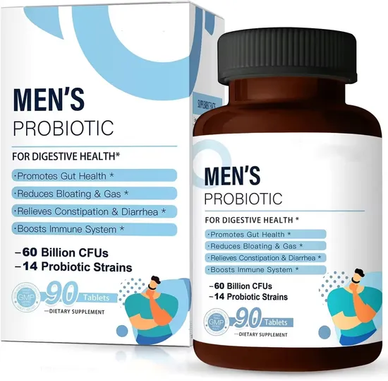 OEM/ODM Men′s Probiotic Powder Capsules for Boosts Lmmune-System and Promotes Gut Health