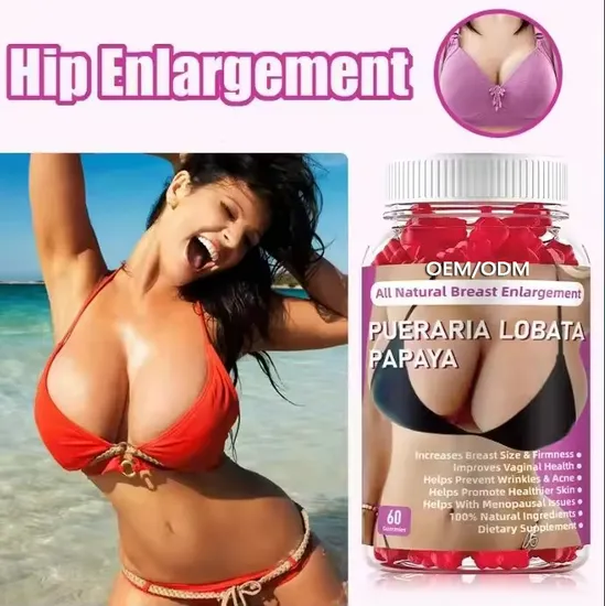 OEM/ODM Natural Breast Growth Gummies Enlargement Lifting and Firming Breast Enhancement Gummies