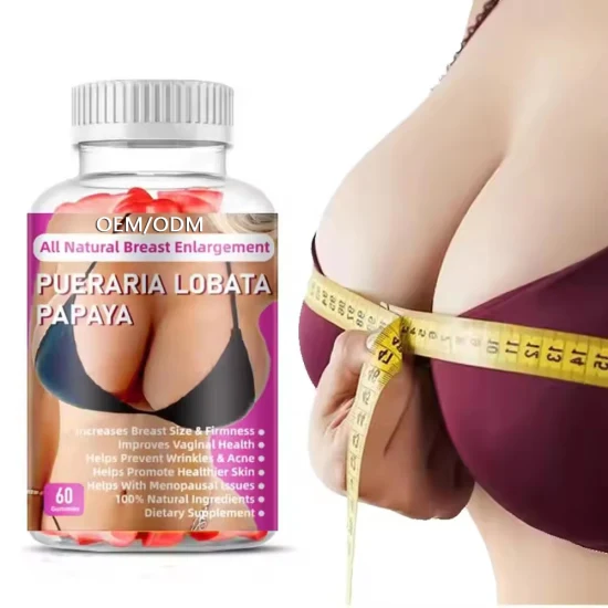 OEM/ODM Natural Breast Growth Gummies Enlargement Lifting and Firming Breast Enhancement Gummies