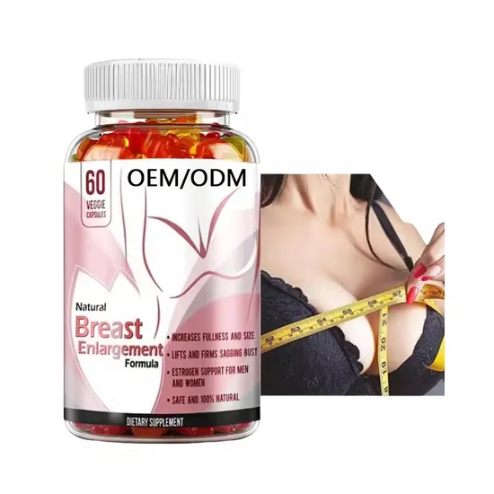 OEM/ODM Natural Breast Care Lifting Enlargement Pills and Firming Butt Enhancement Gummies