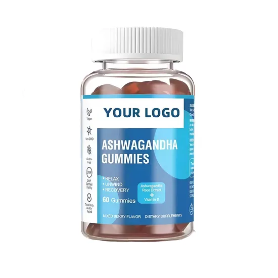 OEM/ODM Natural Vitamin Supplements-Ashwagandha Root Extract Gummies