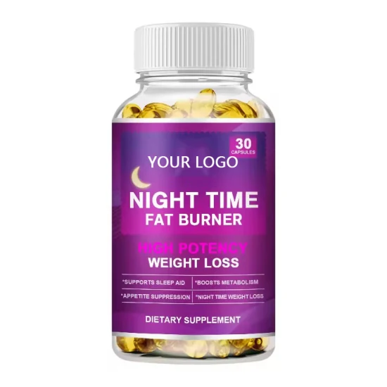 OEM/ODM Nighttime Appetite Suppressant Weight Loss Fat Burning Slimming Capsules