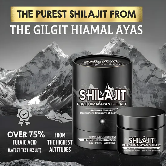 OEM/ODM Organic Shilajit Resin Supplements Himalayan Pure Shilajit Resin, Shilajit Grade or