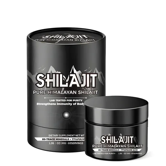 OEM/ODM Organic Shilajit Resin Supplements Himalayan Pure Shilajit Resin, Shilajit Grade or