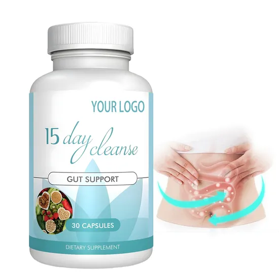 OEM/ODM Own Brand Colon Cleanse and Detox Capsules 15 Day bowl Cleanse Capsules