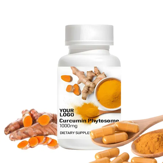 OEM/ODM Piperine′s Curcumin Supplement Premium Joint Support Black Pepper Turmeric Powder Capsules.