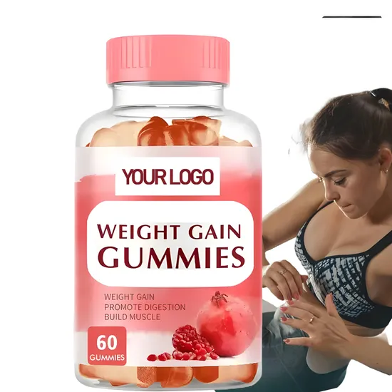 OEM/ODM Private Label Rapid Weight Gain Supplement Appetite Enhancement Weight Gain Gummies