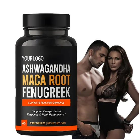 OEM/ODM Vegetarian Ashwagandha Maca Root Fenugreek Extract Supplement Men′s Maca Capsules