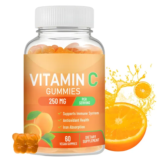 OEM/ODM Vitamin Supplements Private Label Vegan Gummies Vitamin C Hair Vitamins Growth