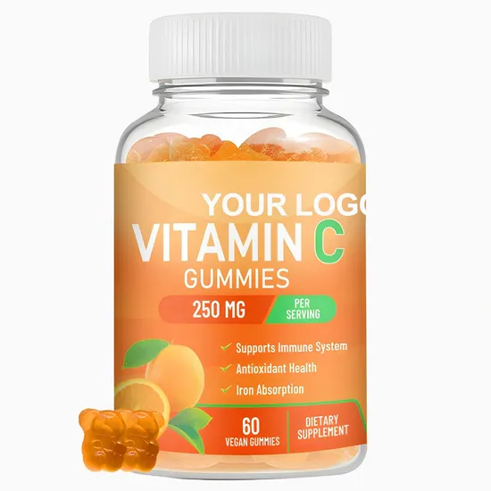 OEM/ODM Vitamin Supplements Private Label Vegan Gummies Vitamin C Hair Vitamins Growth