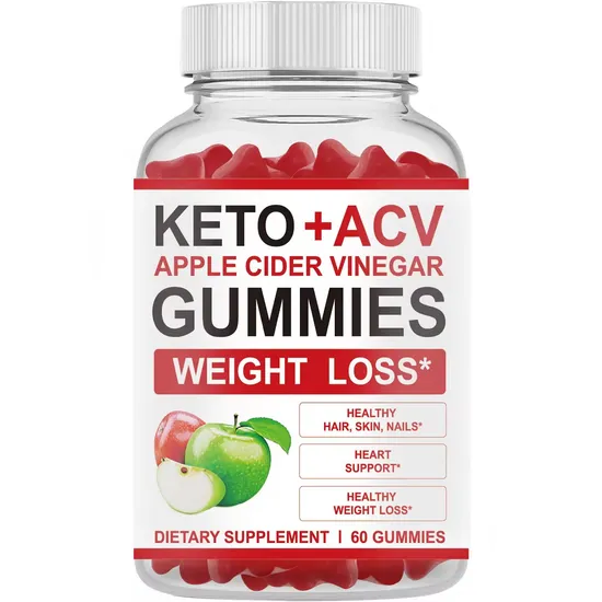 OEM/ODM Weight-Loss Apple Cider Vinegar Gummies Vegan Keto Acv Supplements for Promote-Metabolism