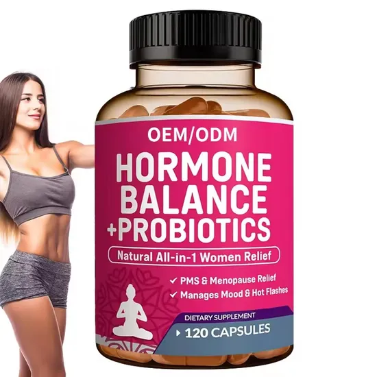 OEM/ODM Women Hormone Balance Supplement for Helps Relieve Pms Symptoms Probiotics Capsules