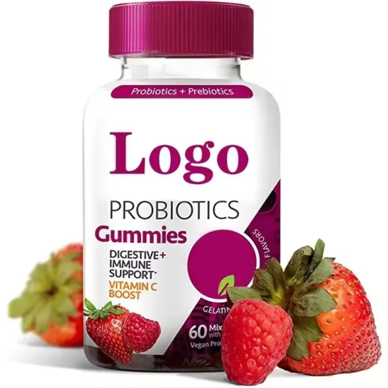 OEM/ODM Women′s Cranberry Prebiotic Probiotics Vitamins Supplement Improve Immunity and Vagina Gummies