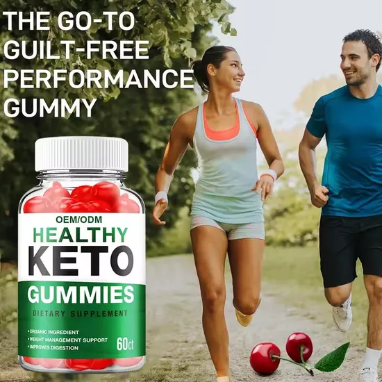 OEM Weight Loss Supplement Slimming Healthy Keto Vitamin Gummies for Improves Digestion