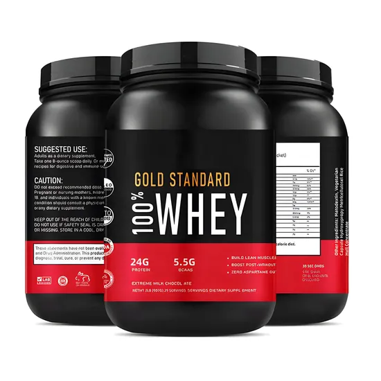 OEM /ODM High Quality Health Supplements Gold Standard Whey Protein Powder 80% Gym Whey Protein Powder