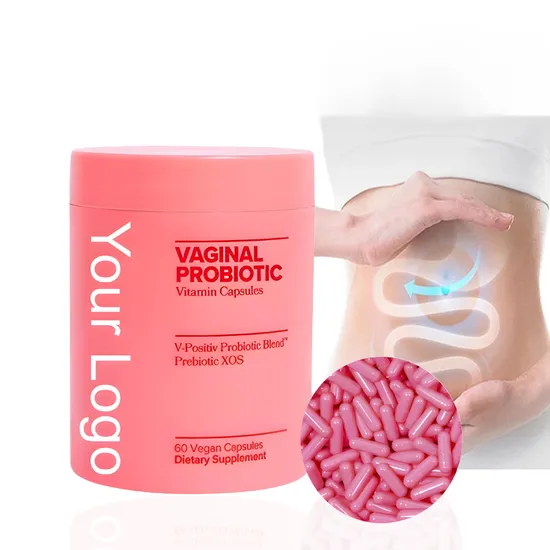 Private Label Customized Female pH Balance Probiotic Capsules Vitamin Cranberry, D-Mannose Probiotic Softgels