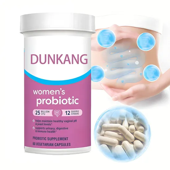 Private Label Feminine Care Probiotic Capsules Probiotic Supplement to Support Women′s Acid-Alkaline Balance, Urinary, Digestive and Immune Health