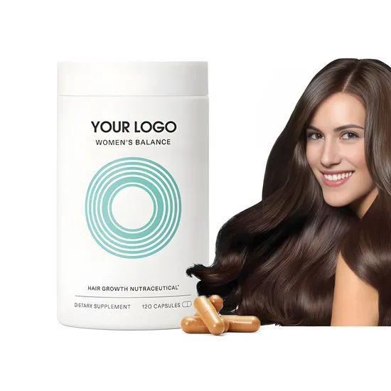 Support Private Label Custom Female Hair Growth Supplements Collagen Peptide Powder Supplements