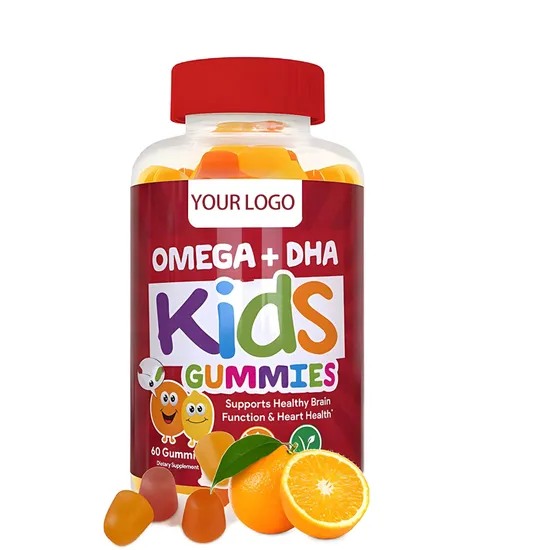 Vegetarian Children′s Multivitamin Supplement DHA Support Brain Joints Heart Eyes and Immune System Omega 3 Gummies