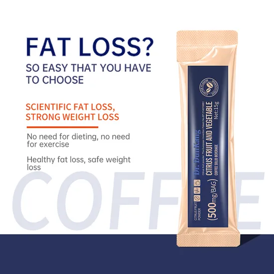 Weight Loss Slimming Light Burning Fat Citrus Fruitand Vegetable Coffee Solid Beverage