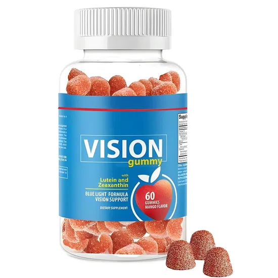 Wholesale Labeling Adult Children Lutein Gummies Vitamin Eye Care Candy Lutein Supplements