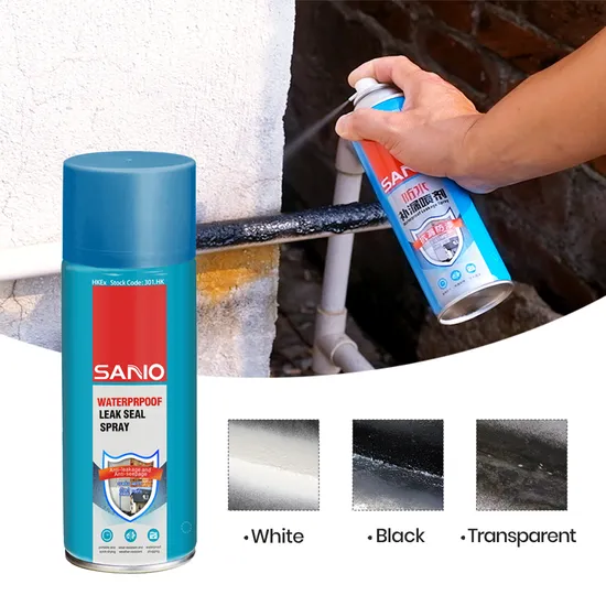 Nano Waterproof Spray for High Gloss Rubber Coating and Rust Proofing Roofs