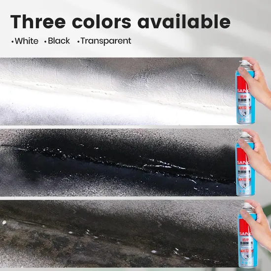 Nano Waterproof Spray for High Gloss Rubber Coating and Rust Proofing Roofs