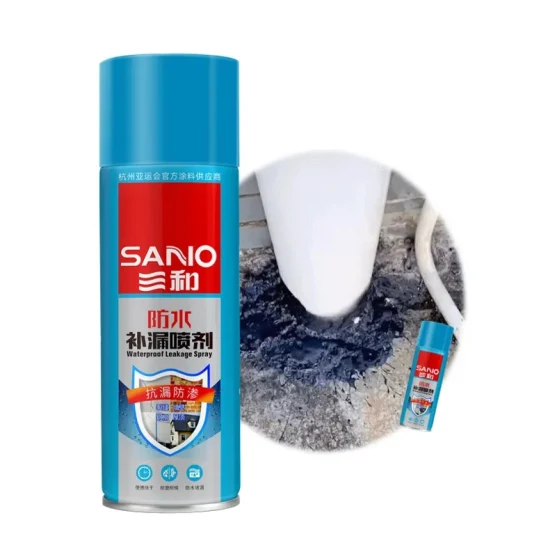 Sanvo High Efficient Self Leak Repairing Spray 400ml Waterproof Spray for Roof Leak Repair Spray