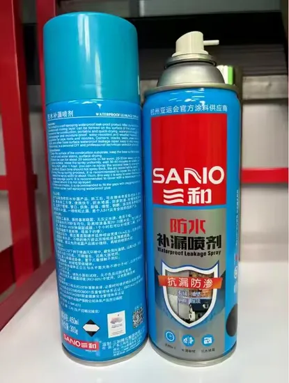 Sanvo High Efficient Self Leak Repairing Spray 400ml Waterproof Spray for Roof Leak Repair Spray