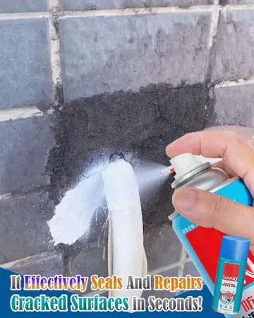 Seal The Cracks, Prevent The Leaks Sanvo Waterproofing Leakage Seal Spray