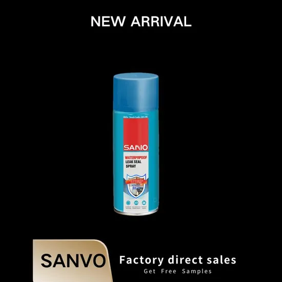 Seal The Cracks, Prevent The Leaks Sanvo Waterproofing Leakage Seal Spray