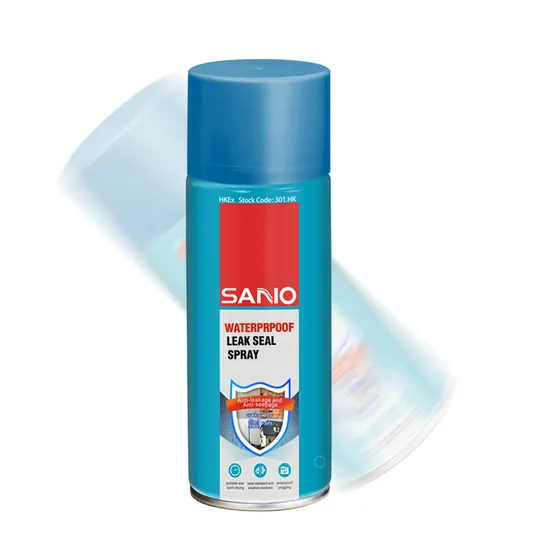 Seal The Cracks, Prevent The Leaks Sanvo Waterproofing Leakage Seal Spray