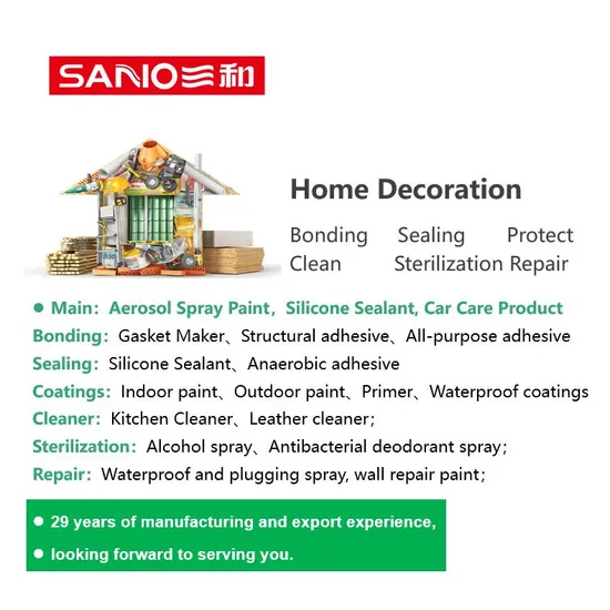 Best Selling High Sales Sanvo Strong Adhesion Waterproof Nail-Free Adhesive